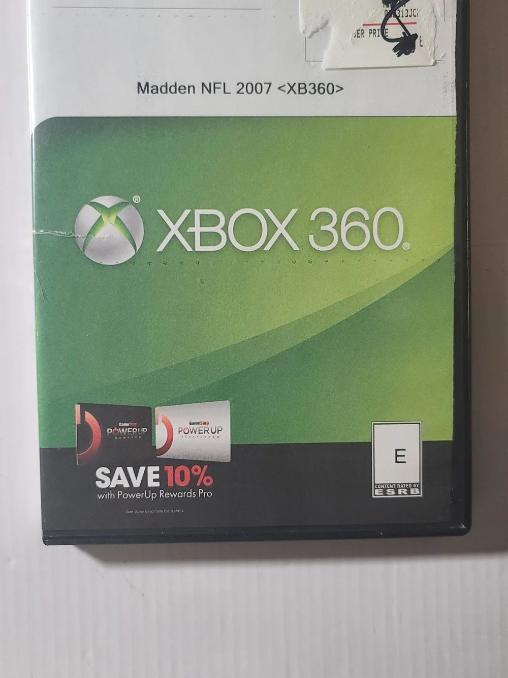 Madden NFL 2007 Game - Green